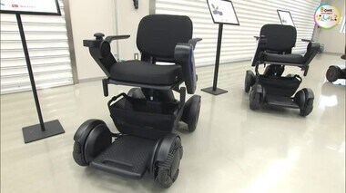 運転免許やヘルメット必要なし 最新型の電動車イス販売開始【岡山・岡山市】