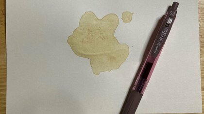 「シミがついた→地図にしよう」ノートにこぼしたコーヒーが新大陸に！？ペンがあればできるアイデアがマネしたい