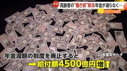 【注目】高齢者の“働き損”解消へ…厚労省「在職老齢年金制度」見直し検討　減額基準引き上げや制度廃止案…現役世代への影響懸念も