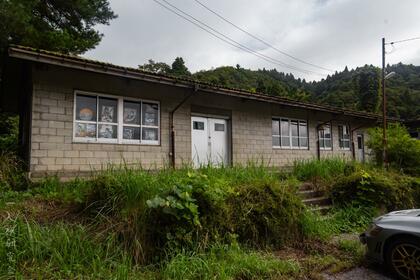 旧鵜川駅（2024年9月撮影）