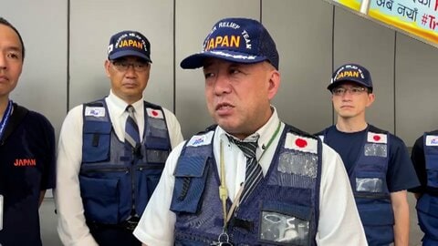 日本の緊急援助隊がネパールに　「現地当局と協力体制を」