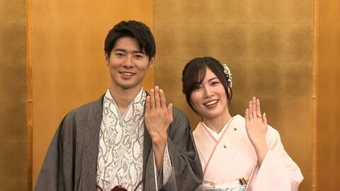 婚約指輪はミキモトパール！松井珠理奈・辻本達規結婚会見　呼び名は「じゅりちゃん」「たつ」プロポーズの言葉は「結婚してください」