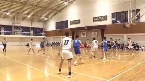 バスケ強豪校が対戦！Ｕ１８日清食品ブロックリーグが福島商業で開催