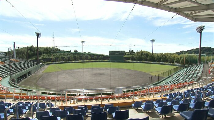 新球団の本拠地となる清水庵原球場
