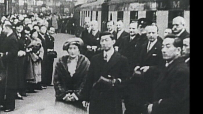 イギリス・ジョージ6世の戴冠式に出席された秩父宮さまと勢津子さま 1937年
