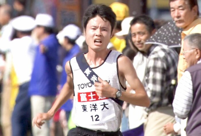 2008年出雲駅伝に出場した柏原竜二
