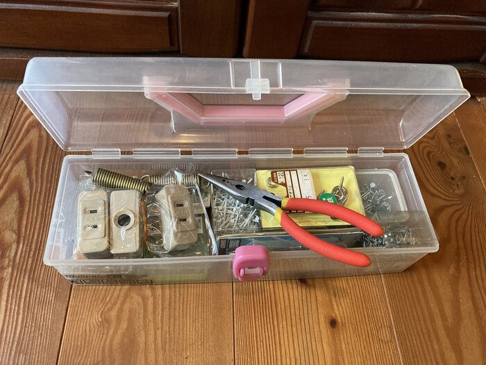 女性からもらった工具箱