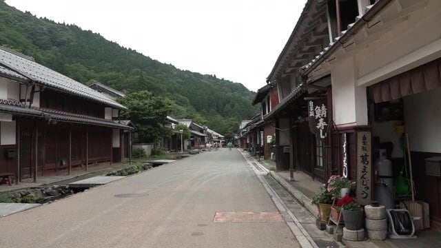宿場町として栄えた熊川宿