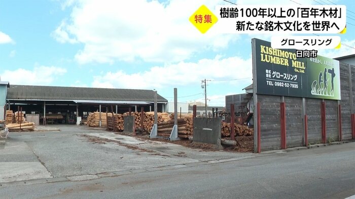 創業62年の製材所「グロースリング」(宮崎・日向市)