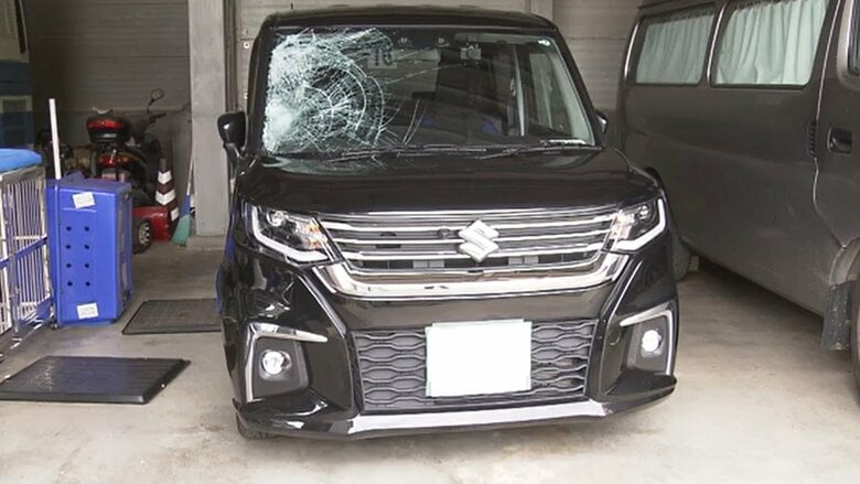 道路横断中の男性 車にはねられ重傷 「他のことを考えていた」車運転の６４歳男を逮捕〈宮城・白石市〉｜FNNプライムオンライン