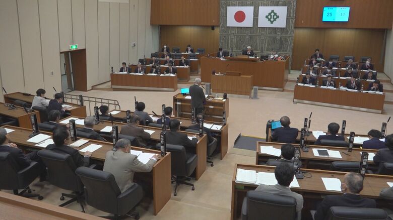 【福井県知事選挙】福井市議会が杉本達治前知事に“任期全うを求める”決議文を決定へ　山田越前市長への出馬要請をけん制か｜FNNプライムオンライン