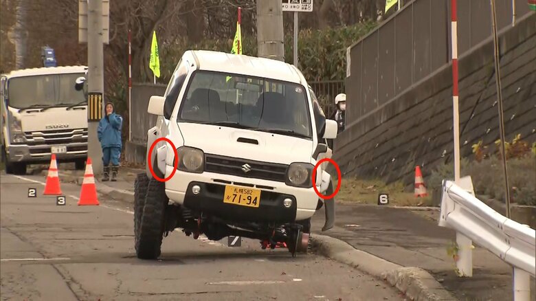 【検証】札幌タイヤ脱落事故は“違法改造車” 日常的に改造する容疑者の姿…専門家「オーバーフェンダーでアウト」｜FNNプライムオンライン