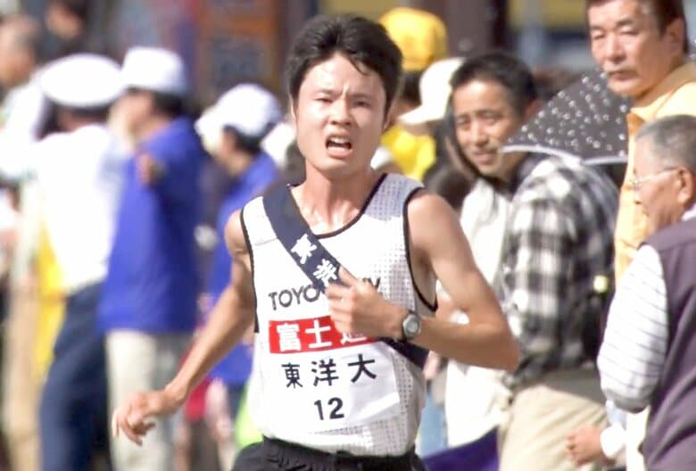2008年出雲駅伝に出場した柏原竜二