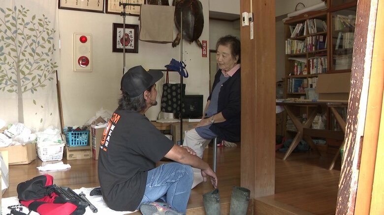 「なか志ま旅館は地域コミュニティーの拠点として重要」と復活への後押しをする及川さん