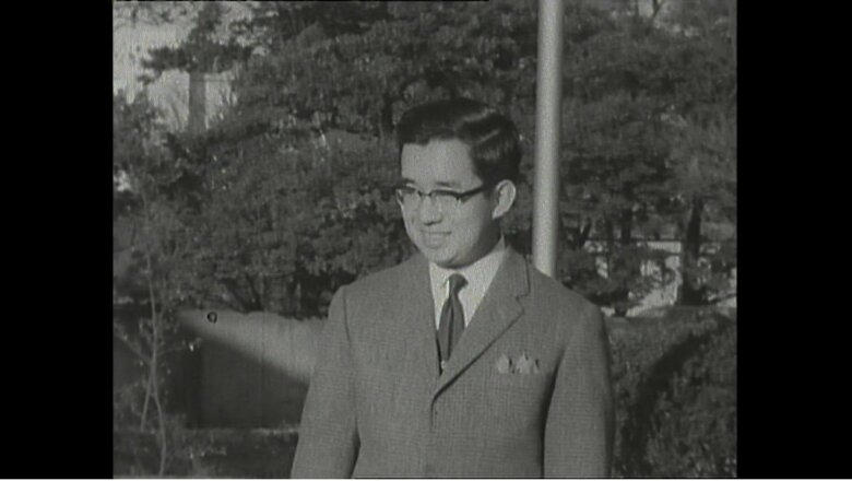 新婚当時の常陸宮ご夫妻　1964年
