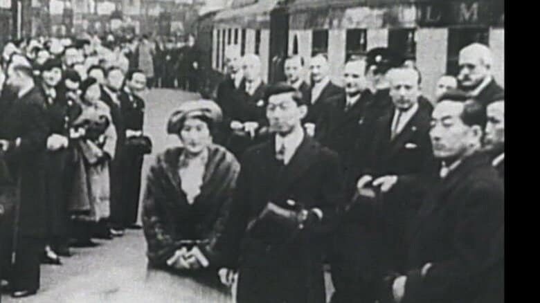 イギリス・ジョージ6世の戴冠式に出席された秩父宮さまと勢津子さま　1937年