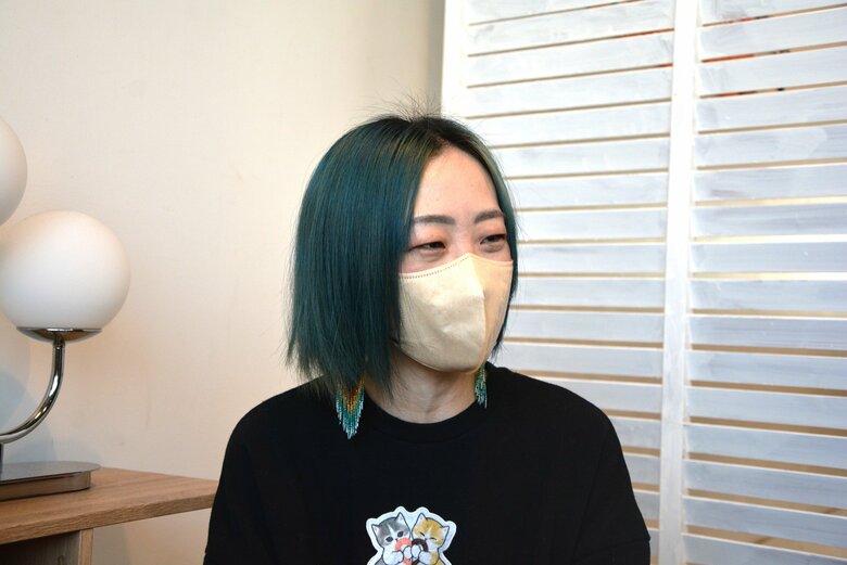 田中千鶴さん（特集班撮影）