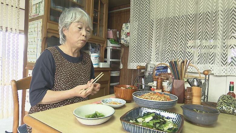 ビミサンを使った料理を4品教えてくれた、愛用歴30年以上の遠藤ゆり子さん