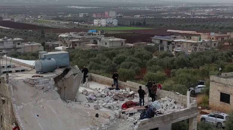 自爆死した「イスラム国」2代目指導者の隠れ家