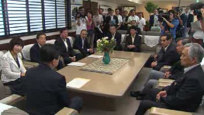 大井川利水協議会の県への要望（2018年8月）