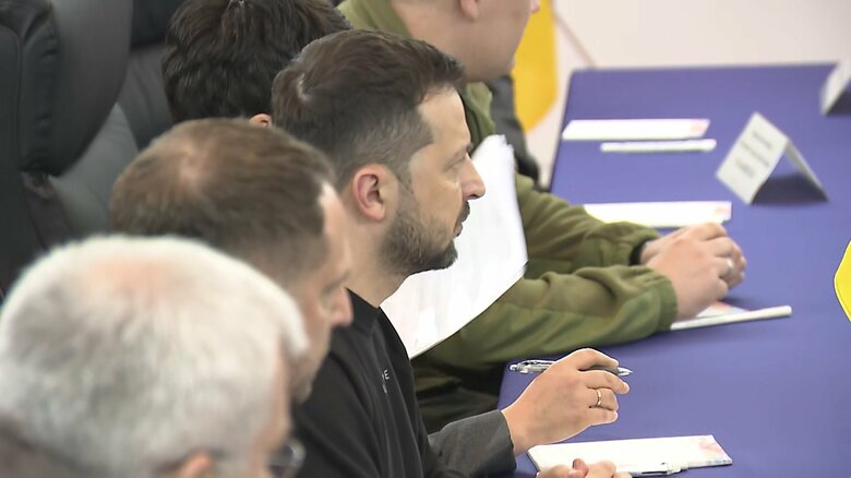 日・ウクライナ首脳会談