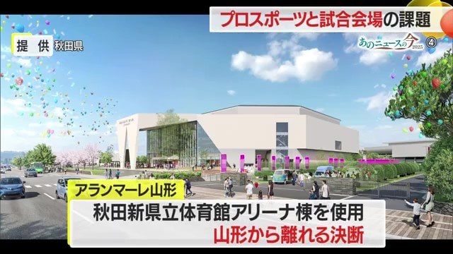 アランマーレ山形は、2025-26シーズンを最後に山形を離れる