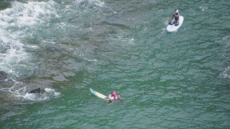 救助に向かう北村さん