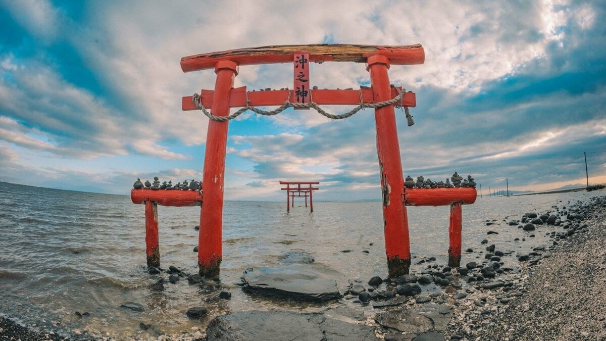 沈み鳥居”に“連続鳥居”…神々しい空気をまとう全国の鳥居10景【一人旅