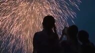 秋の夜空に1800発の花火「夕映えの花火」西伊豆・堂ヶ島に打ち上がる