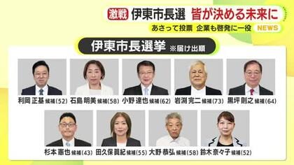 伊東市長選　期日前投票は前回を30％あまり上回る　家電量販店やショッピングセンターでは”選挙割”