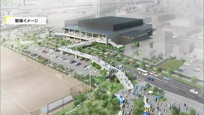 アリーナ整備へいち早く…岡山市２月補正予算案に新アリーナＰＲ費用１０００万円を計上　企業に必要性訴え