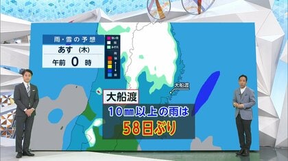 【鎮火は？】大船渡市山火事現場に50ミリの雨雪予想…延焼は防げるのか？今後の天気は？天達武史気象予報士解説