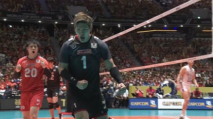 【スーパープレー映像・西田有志】最高得点16点をたたき出したアタック4連発＋執念のワンハンドレシーブで逆転！セルビア戦まとめ【パリ五輪予選/W杯バレー】