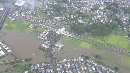千葉豪雨の死者7人に　冠水した道で動けなくなった車から救助も高齢女性の死亡を確認　柏市