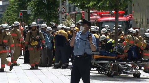 銀座で異臭騒ぎ　25人が頭痛や喉の痛みなど訴える　何者かが三井住友銀行銀座支店でスプレー吹きかけ逃走か