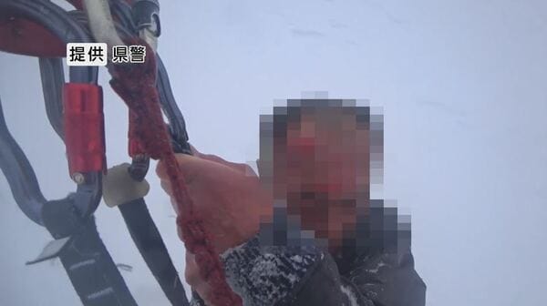 北アルプスの白馬大雪渓で2人死亡 悪天候で身動きが取れなくなる 約100