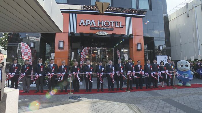 JR大分駅前にオープンしたアパホテル