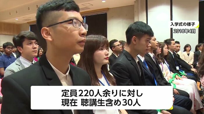 2018年の入学式