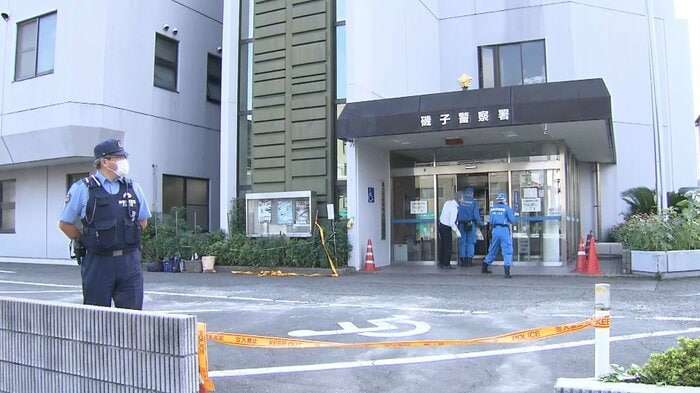 切りつけ事件が起きた磯子警察署(午前9時前 横浜市)