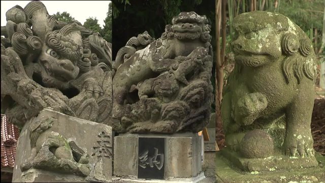 それぞれ特徴が違う狛犬