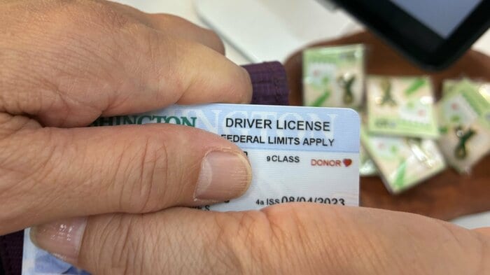 アメリカの運転免許証には「DONOR♥」の文字が