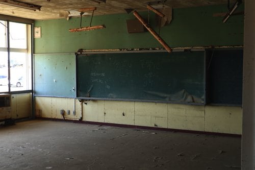 仙台市立荒浜小学校（2019年5月撮影）