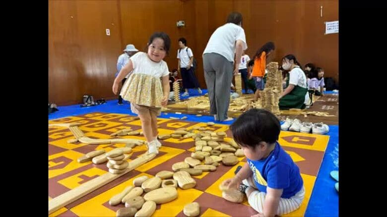 木に触れて楽しめる久万林業祭り　木育キャラバンや箸づくり体験など魅力を満喫【愛媛】｜FNNプライムオンライン
