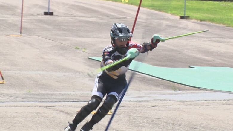 「時間を無駄にしない」練習場まで片道20kmを自転車で…“インラインアルペン”世界2位に輝いた高校生｜FNNプライムオンライン