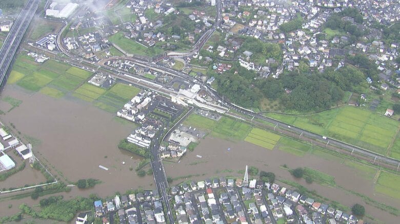 【最新情報】記録的大雨の千葉県　県内で4人死亡、1人心肺停止、1人行方不明　14日午前10時時点｜FNNプライムオンライン