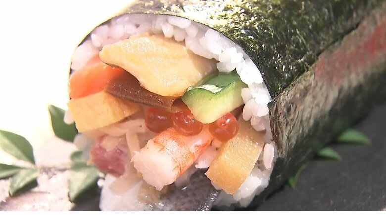 価格が1.5倍の寿司店も…「恵方巻き」に値上げの波　米は1.6倍、イクラも2倍の価格　食材絞ってコスト抑えた商品も｜FNNプライムオンライン