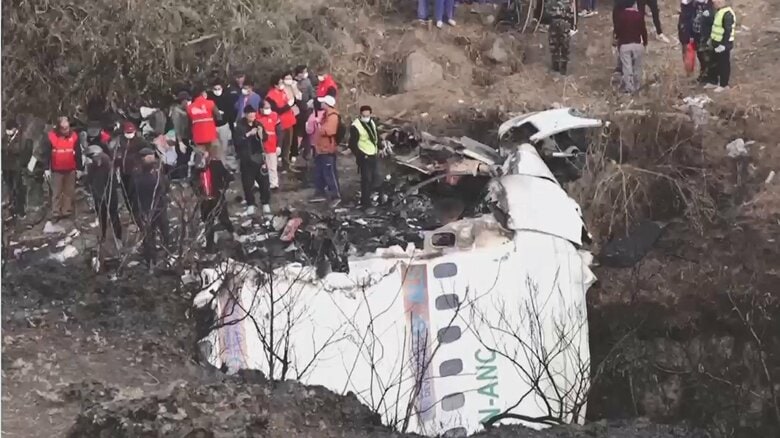 【ネパール旅客機事故】墜落直前に異変？機体が大きく傾き…専門家「離着陸が難しい空港」と指摘｜FNNプライムオンライン