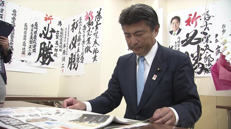 一夜明けて振り返る古賀氏