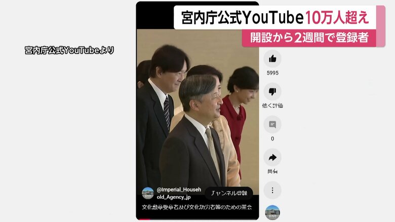 最も再生されている、茶会の様子（2024年11月）
