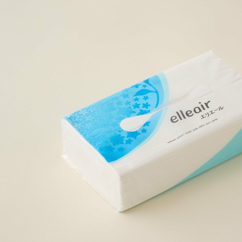 ソフトパックタイプ　円形状の取り出し口（画像提供：大王製紙）